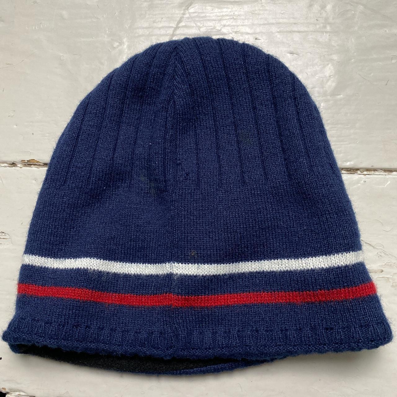 Fila Navy White and Red Vintage Beanie Hat