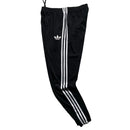 Adidas Originals Black and White Trackpant Bottoms (L)
