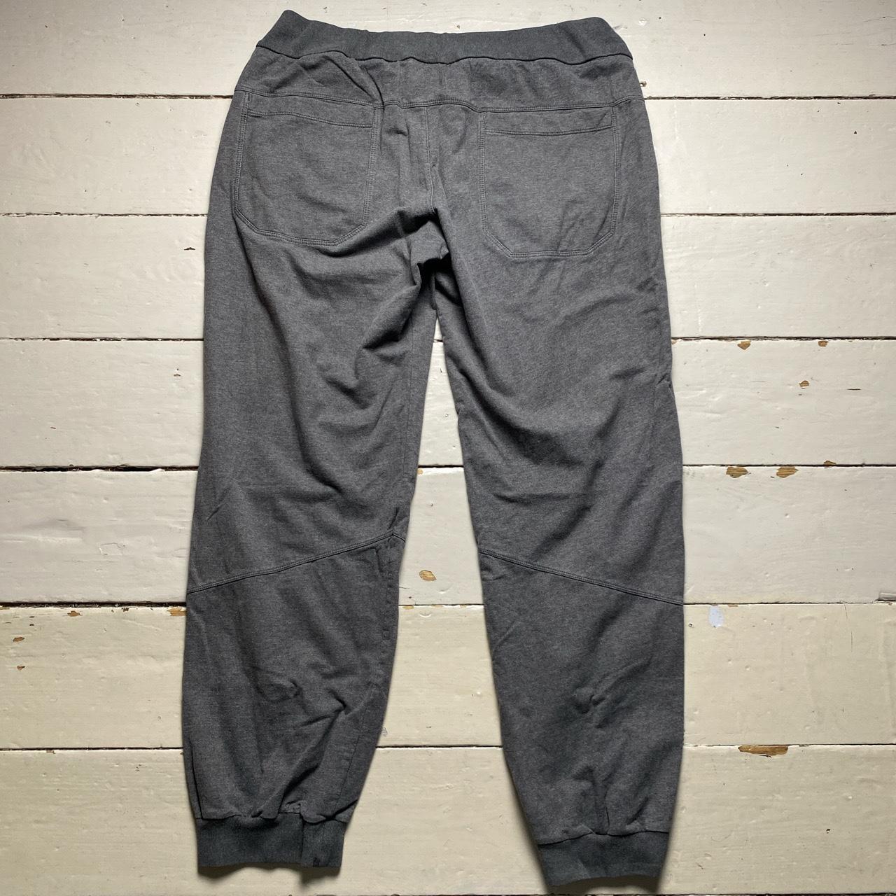 Nike Vintage Swoosh Grey and Yellow Baggy Joggers