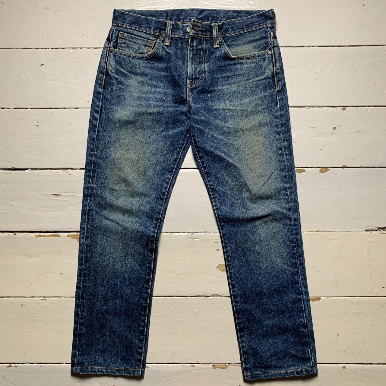 Levis 511 Navy Stonewashed Jeans