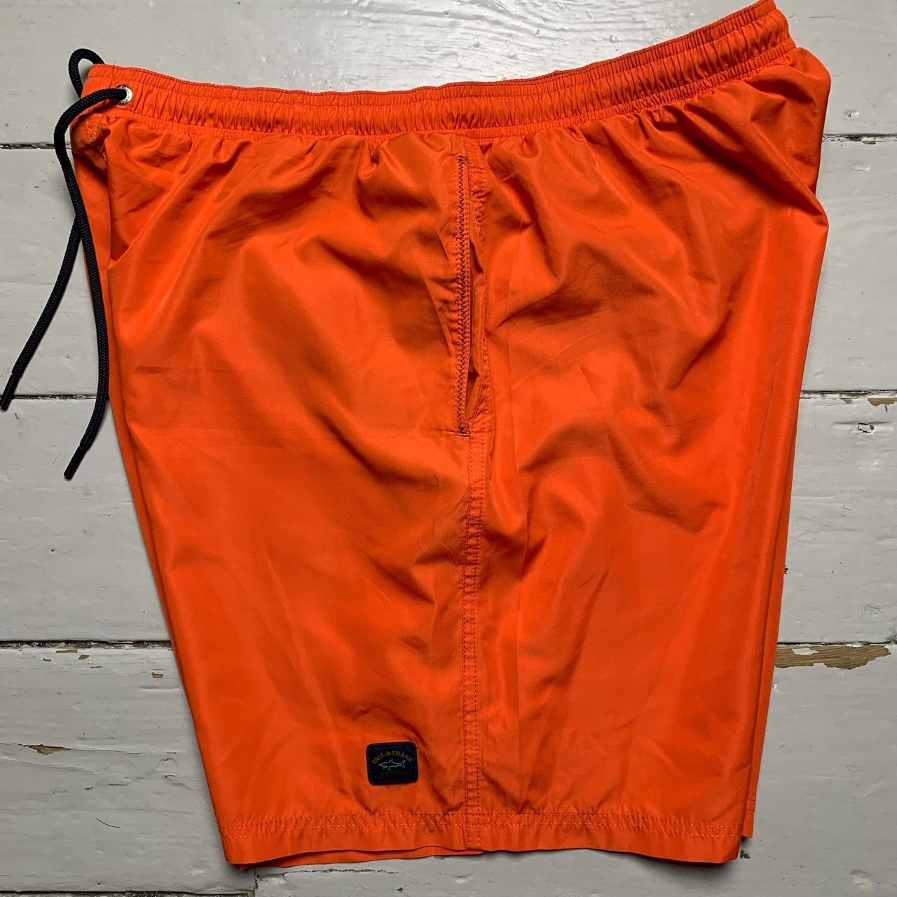 Paul and Shark Swim Shorts Orange