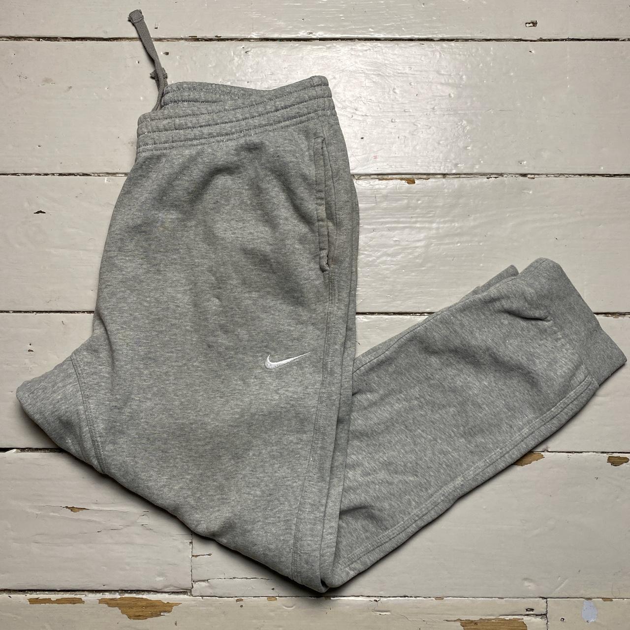Nike Swoosh Joggers Grey and White