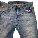 Levis 501 Vintage Baggy Light Blue Jeans (34W)