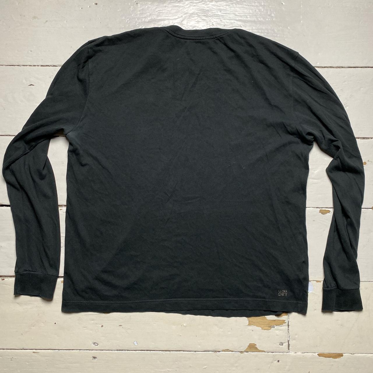 Lacoste Ultra Dry Black Long Sleeve T Shirt