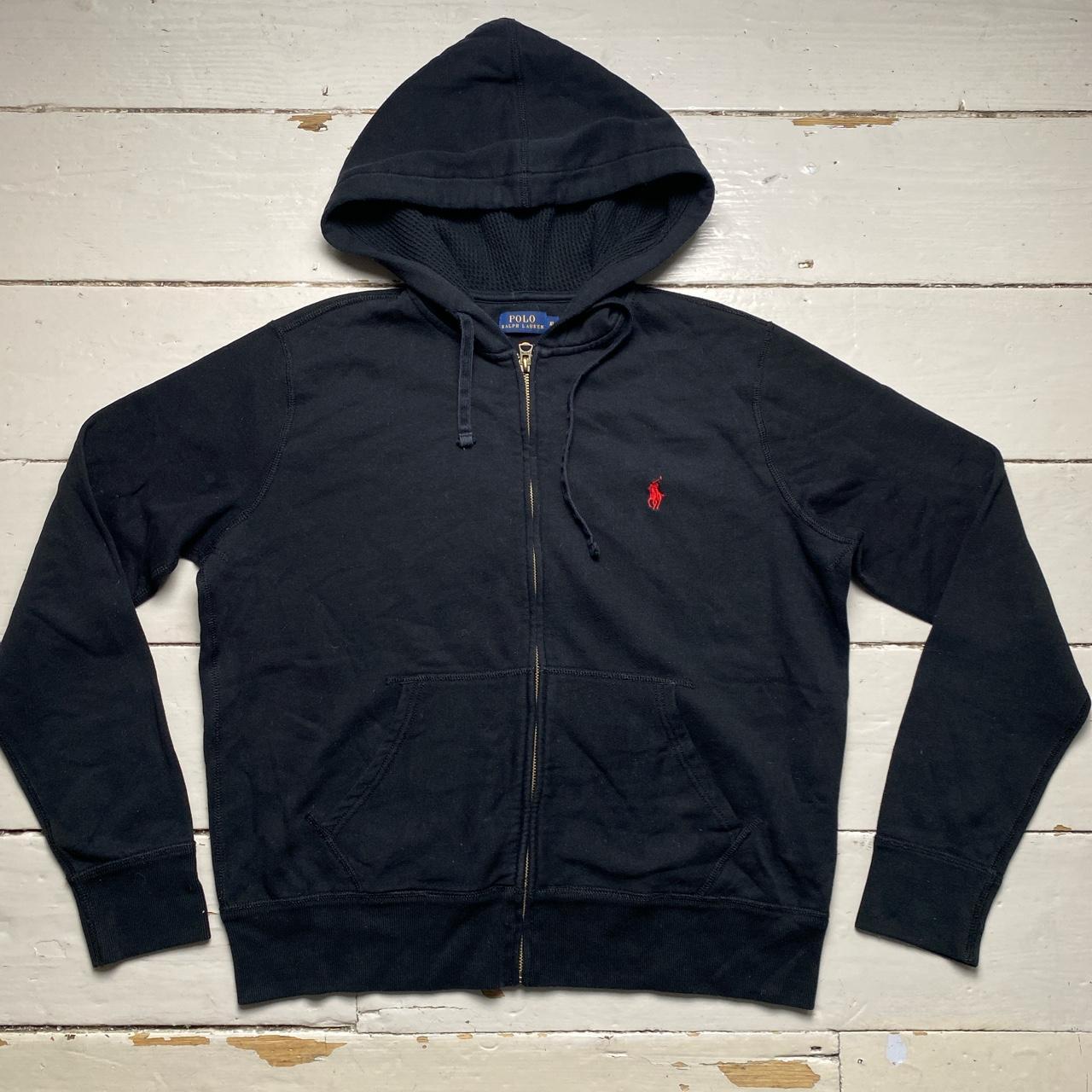 Ralph Lauren Polo Black and Red Hoodie