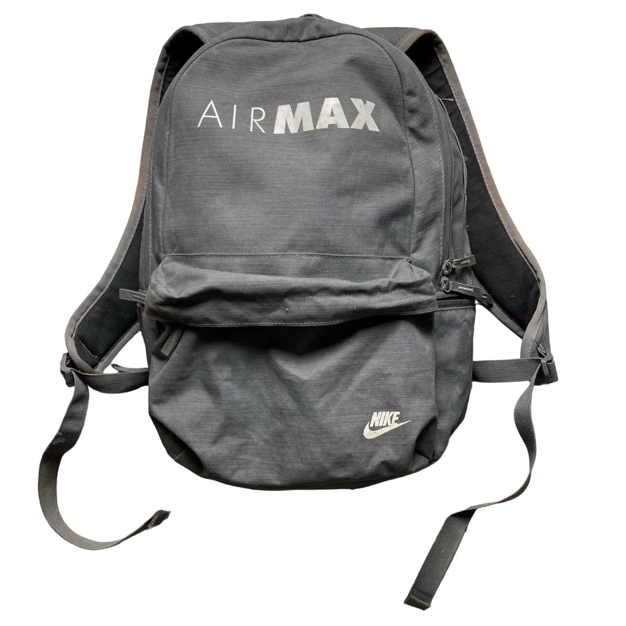 Nike Air Max Grey and Silver Rucksack Backpack Bag
