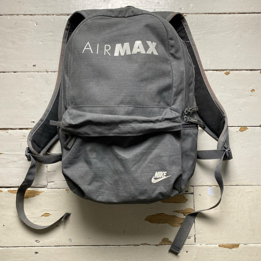 Nike Air Max Grey and Silver Rucksack Backpack Bag
