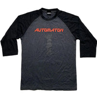 Jamiroquai Automation Black Grey and Red 3/4 Sleeve T Shirt (L)
