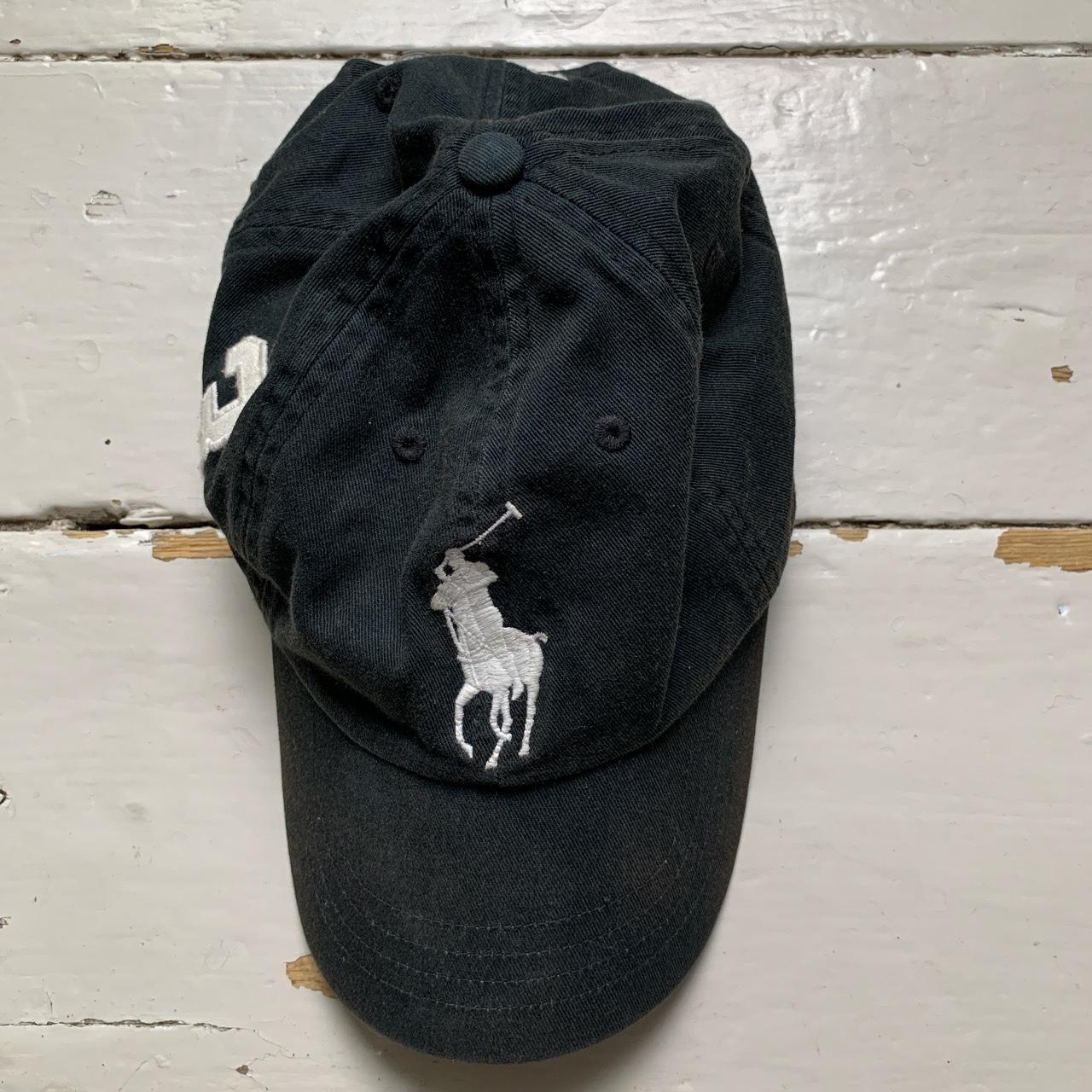 Polo Ralph Lauren 3 Black and White Pony Cap