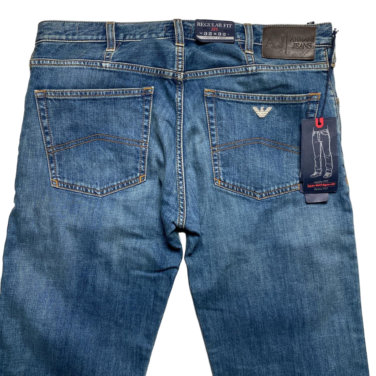 Armani J21 Jeans Navy Blue (32W)
