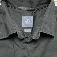Armani Exchange Black Long Sleeve Shirt (M)