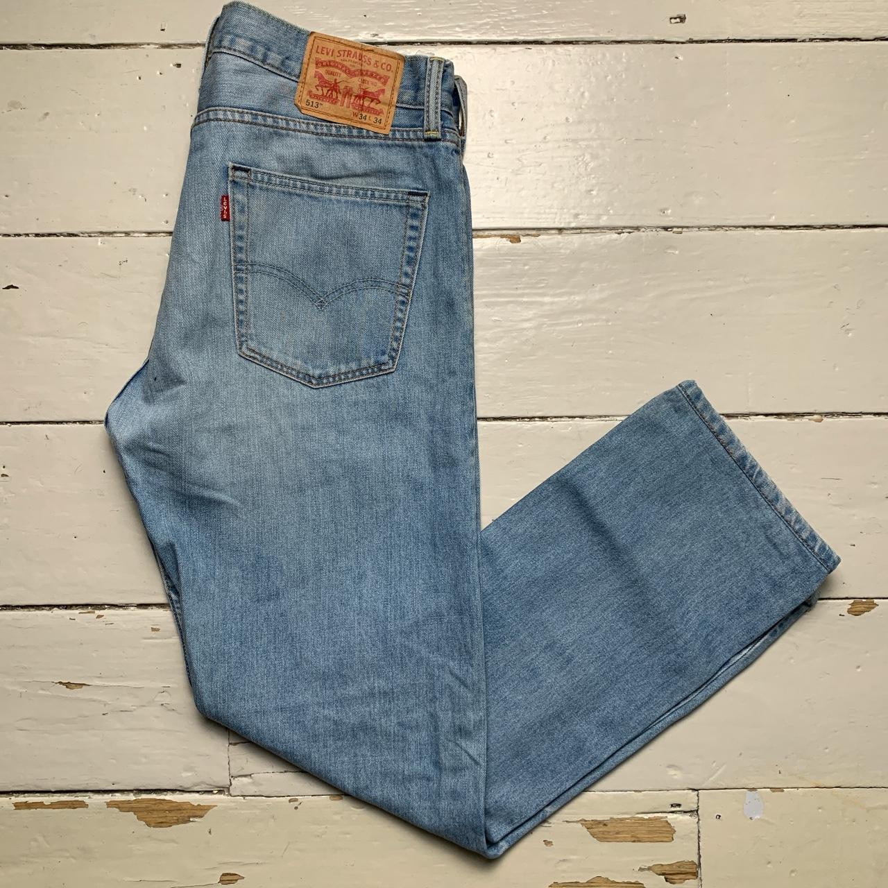 Levis 513 Light Blue Jeans