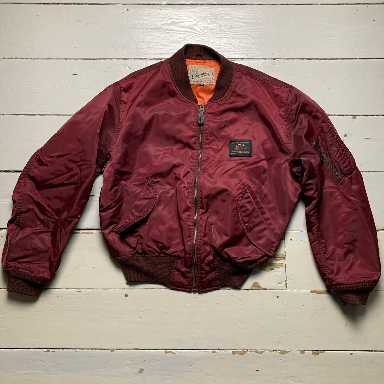 Charles Chevignon Skyhawk Vintage Pilot Bomber Jacket