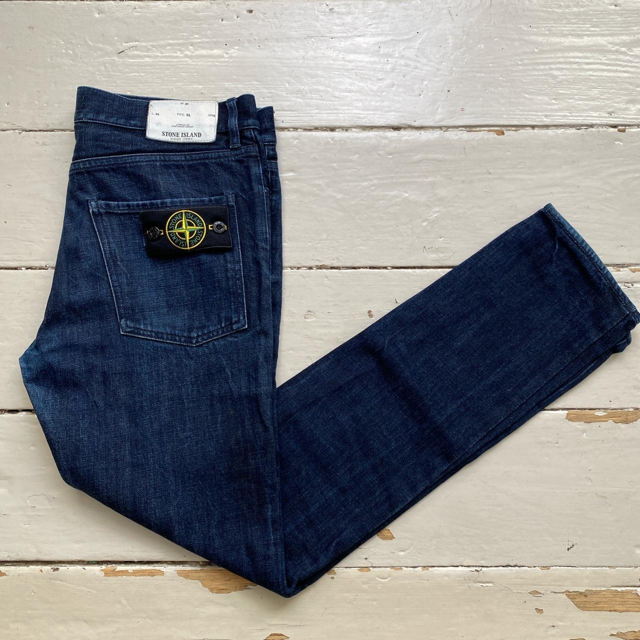 Stone Island Slim Navy Jeans