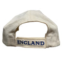 England Vintage Football Cap White and Navy