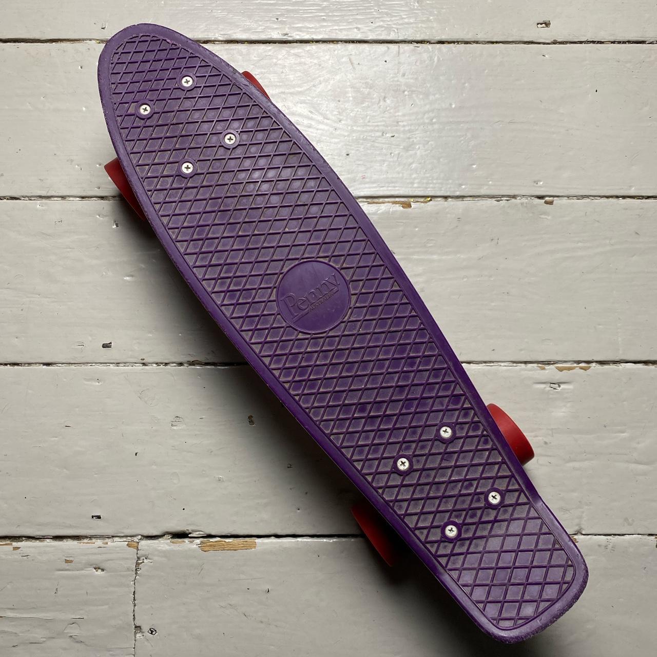 Penny Skateboard Purple and Red Indian Pattern