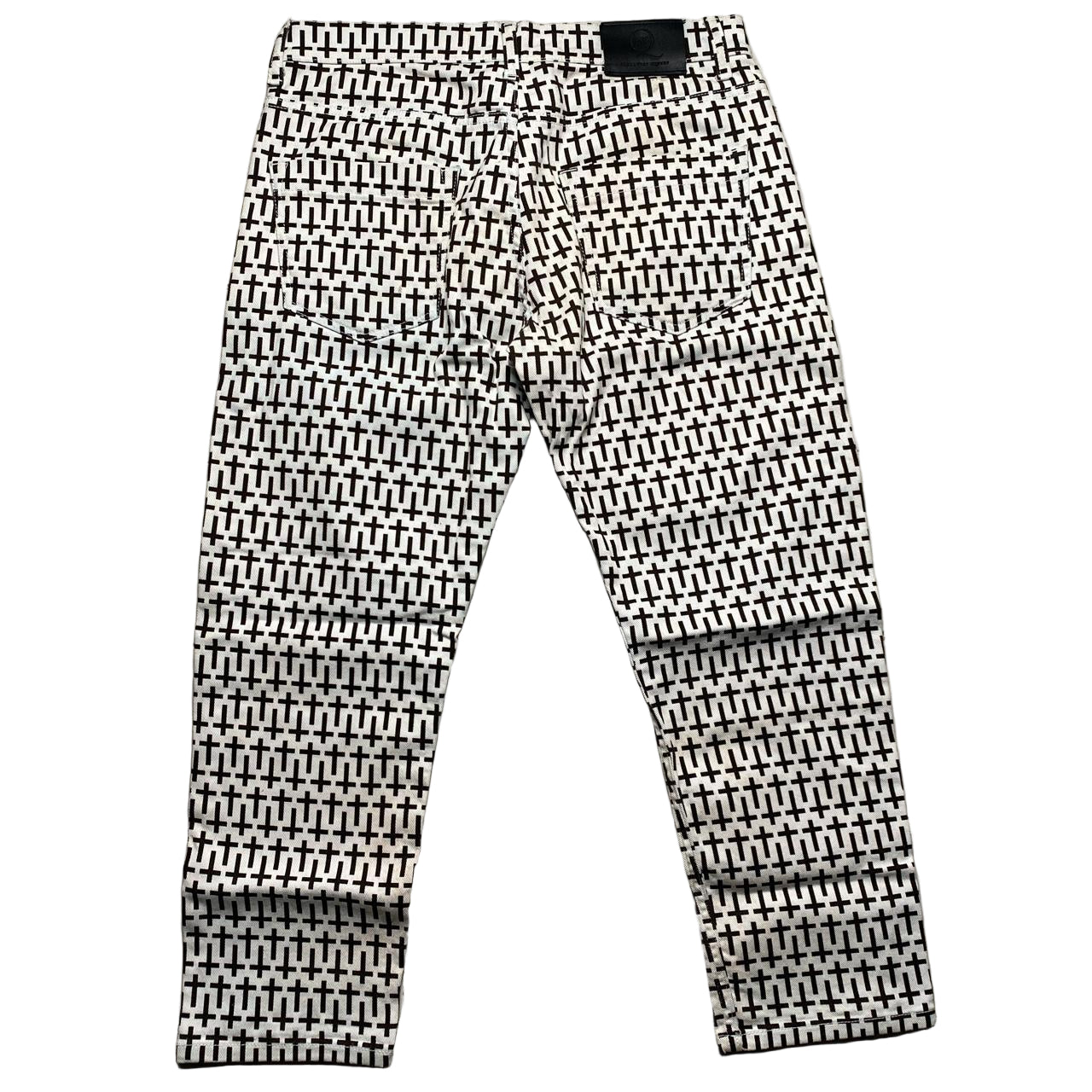 Alexander McQueen Vintage Cross Monogram Trousers (32W)