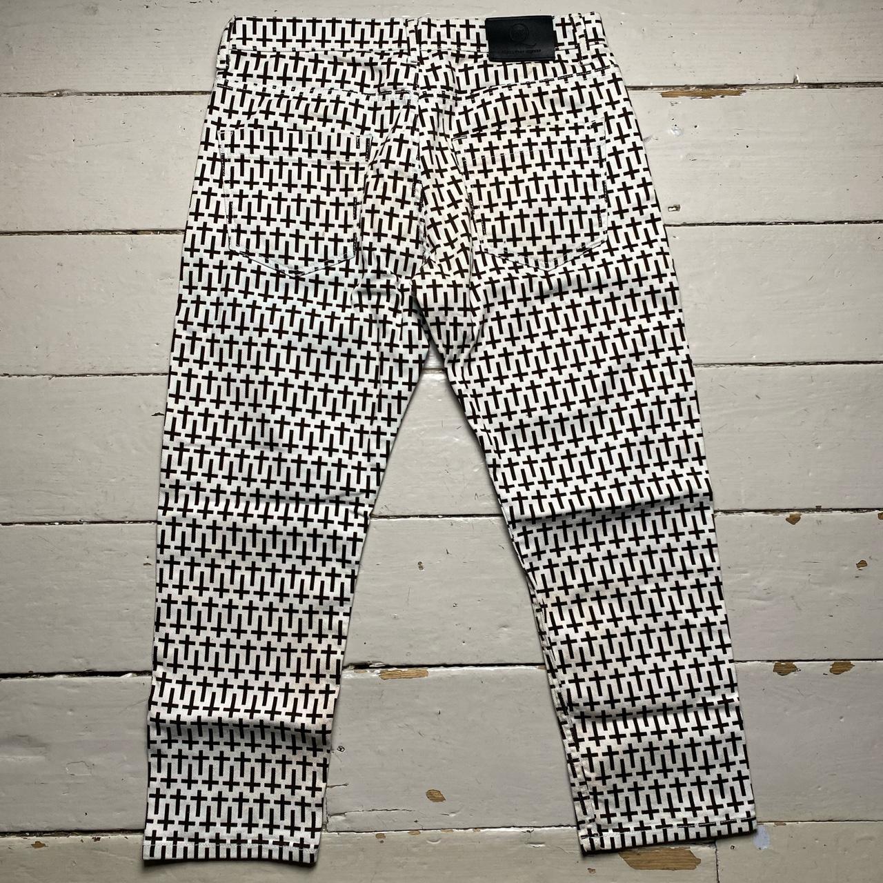 Alexander McQueen Vintage Cross Monogram Trousers