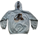 Raw Blue Vintage Light Baby Blue Timberland Lace Up Boot Full Tracksuit (L)