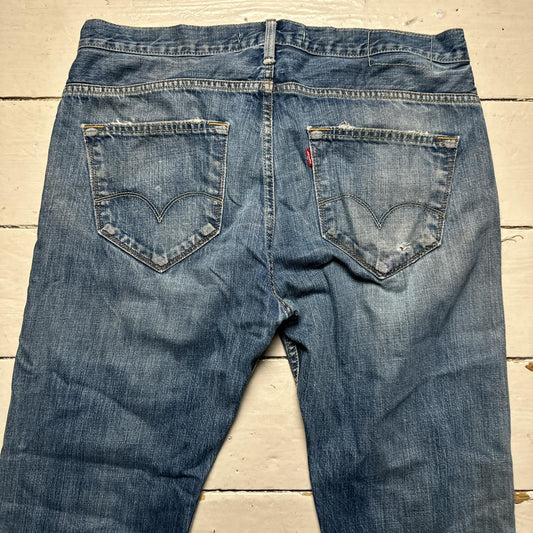 Levis 504 Vintage Distressed Baggy Jeans