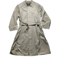 Burberry Burberrys Vintage Cream Trench Coat with Belt (L)