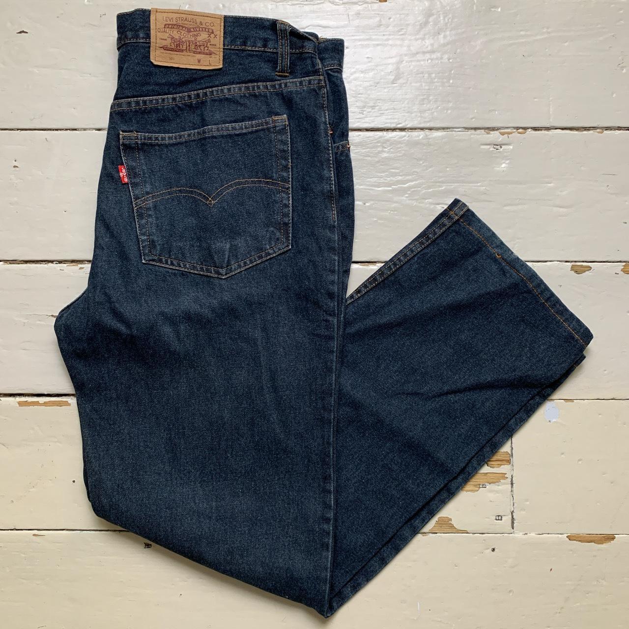 Levis 501 Vintage USA Navy Jeans