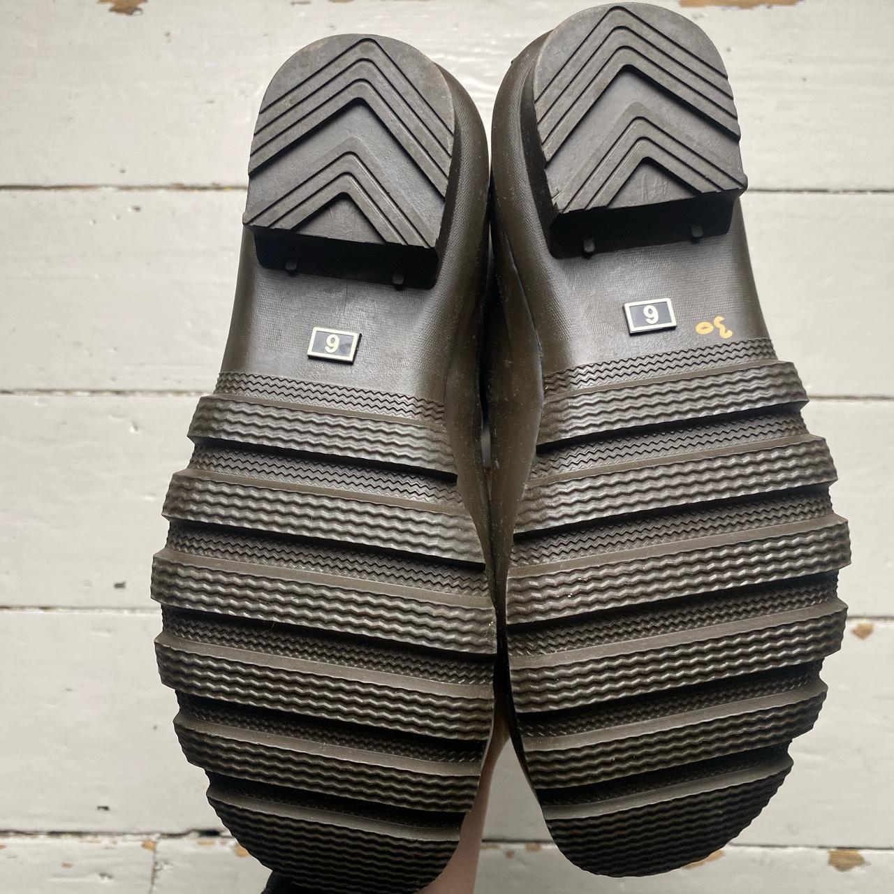 Barbour Brown Wellies Wellington Boots (UK 6)