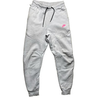 Nike Tech Fleece Ice White and Pink Joggers (XS)