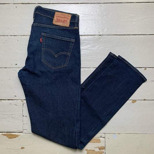 Levis 511 Navy Slim Jeans