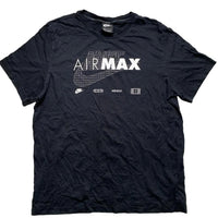 Nike Air Max Black and White T Shirt