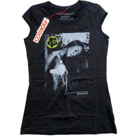 Fiorucci Naomi Campbell ID Magazine Black Vest T Shirt (XS)
