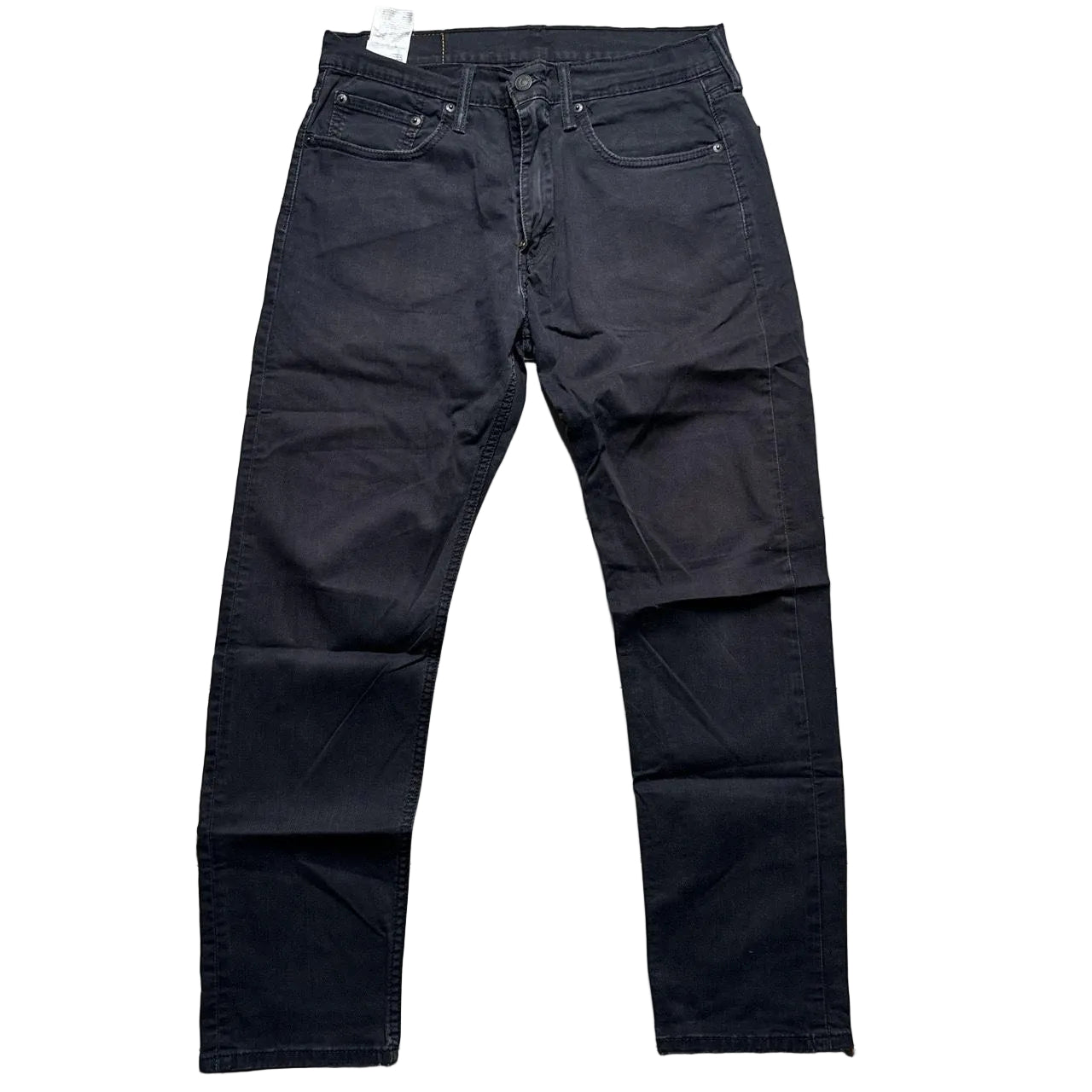 Levis 502 Black Trouser Jeans (32W)