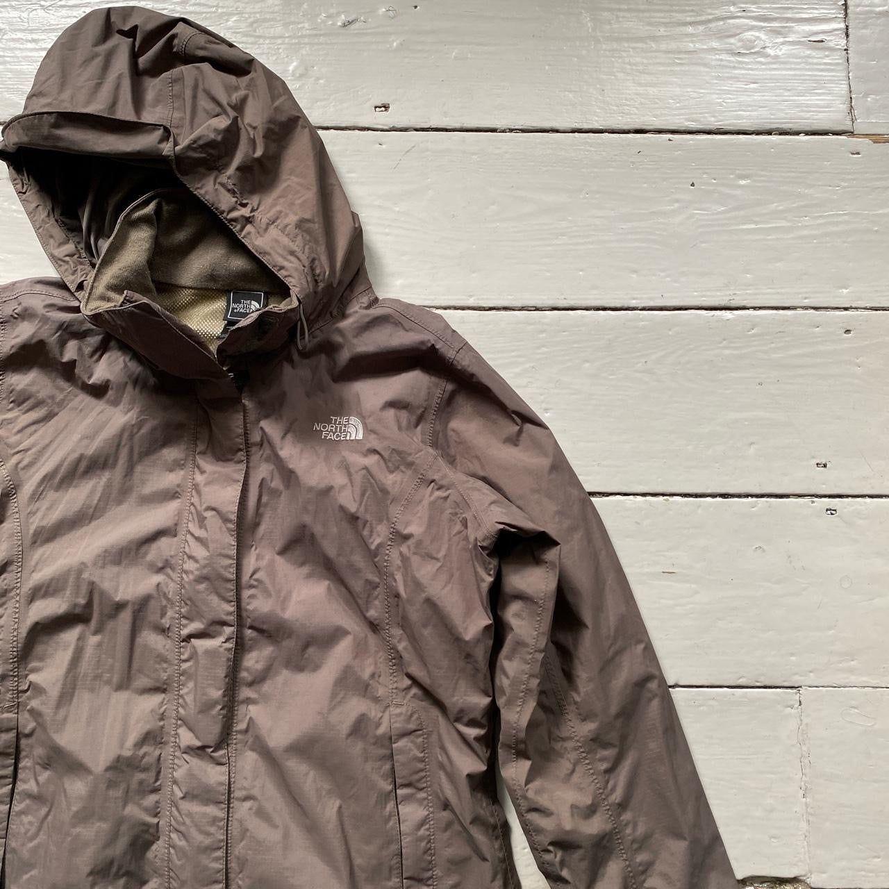 The North Face Brown Windbreaker Womens (Medium)