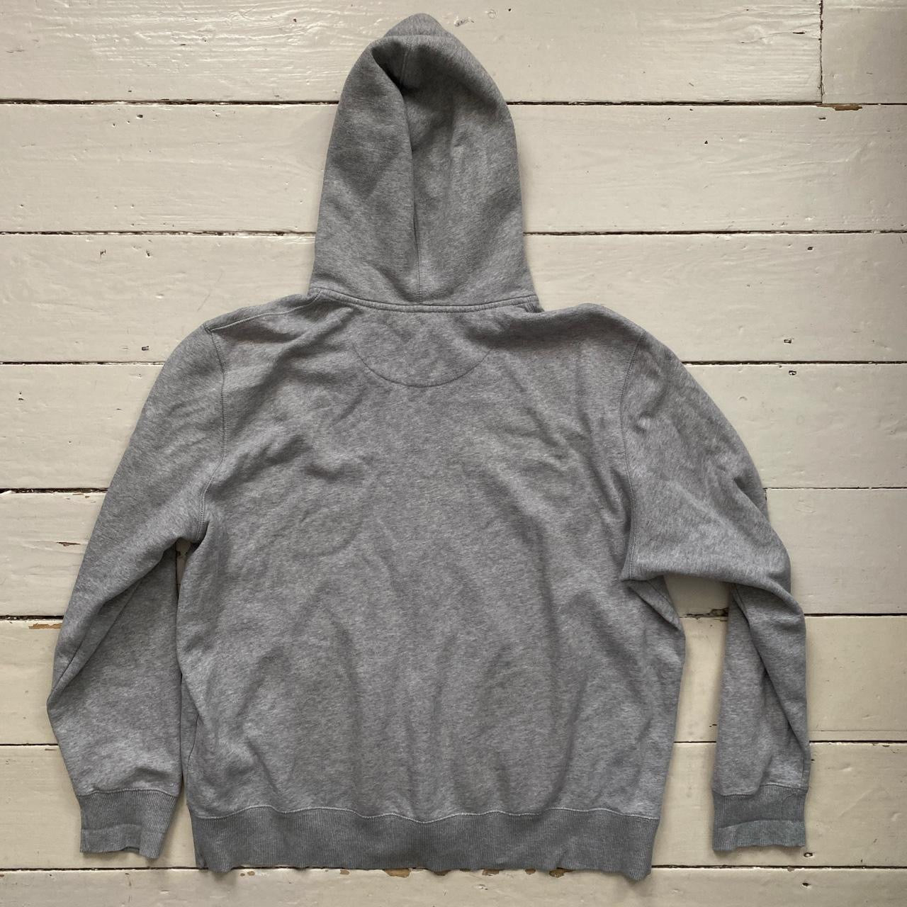 Nike Swoosh Grey Hoodie (XXL)