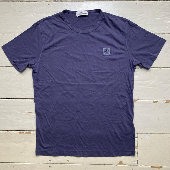 Stone Island Navy T Shirt (Large)