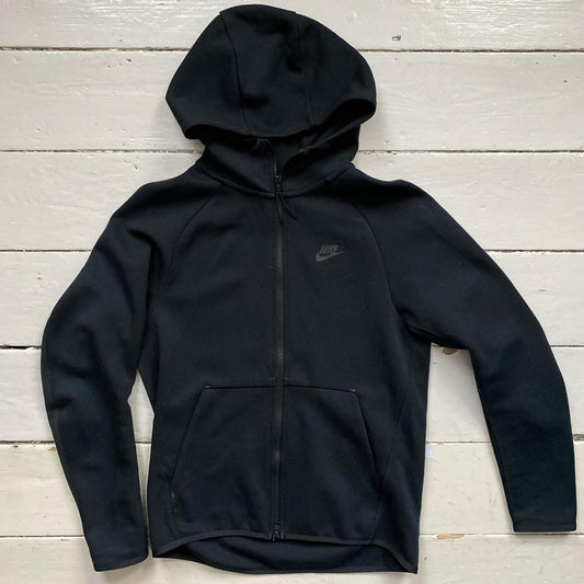 Nike Tech Fleece Black Old Season Hoodie (Small)