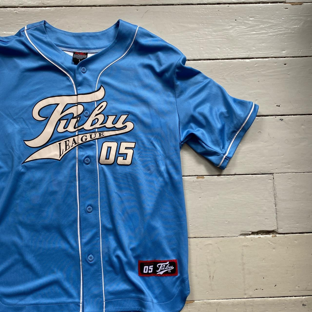 Fubu Light Blue Jersey (Large)