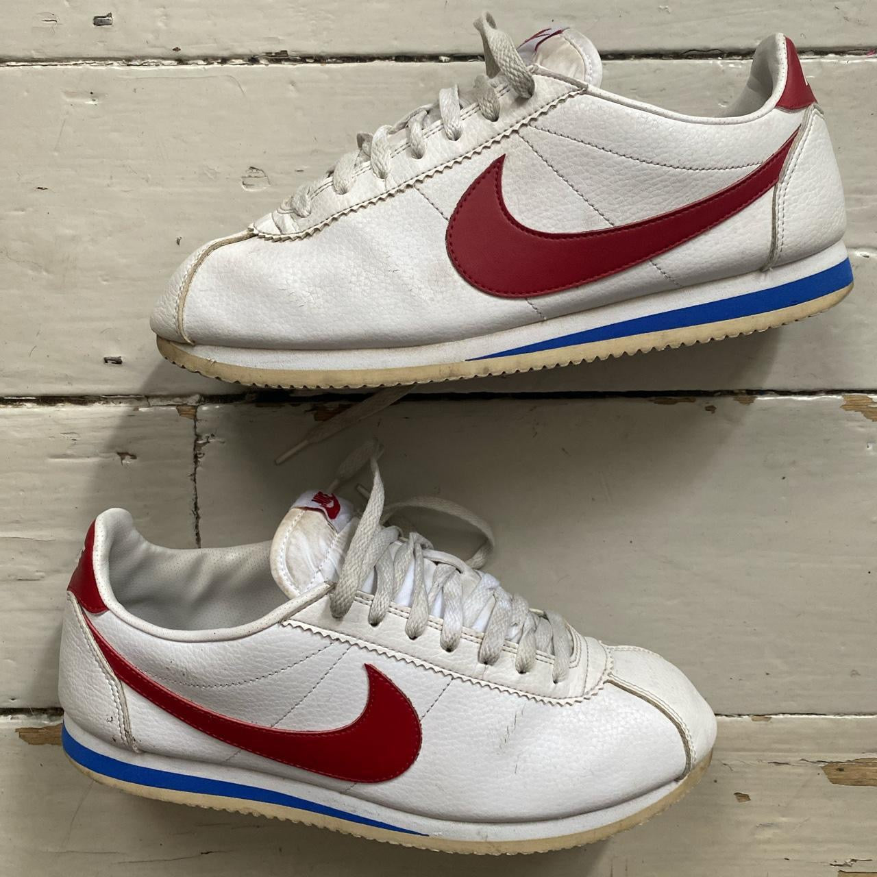 Nike Cortez OG White Red Blue (UK 10)