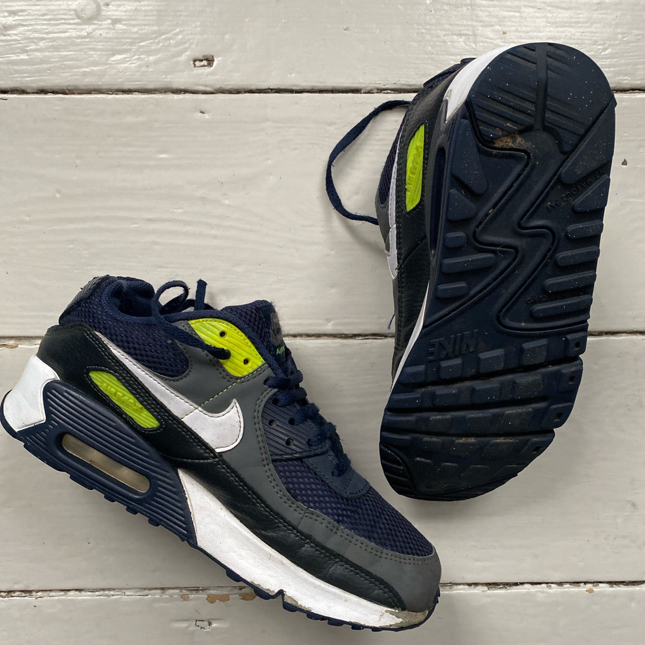 Nike Air Max 90 Navy Green (UK 5)