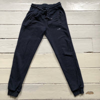 Armani Navy Slim Fit Joggers (Small)
