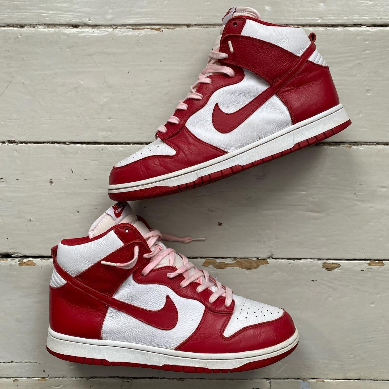 Nike Dunk Hi St Johns Red and White (UK 10)