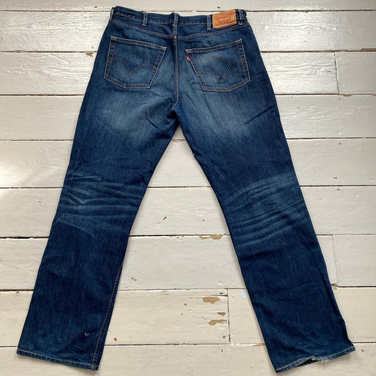 Levis L511 Navy Stonewash Jeans (38/34)