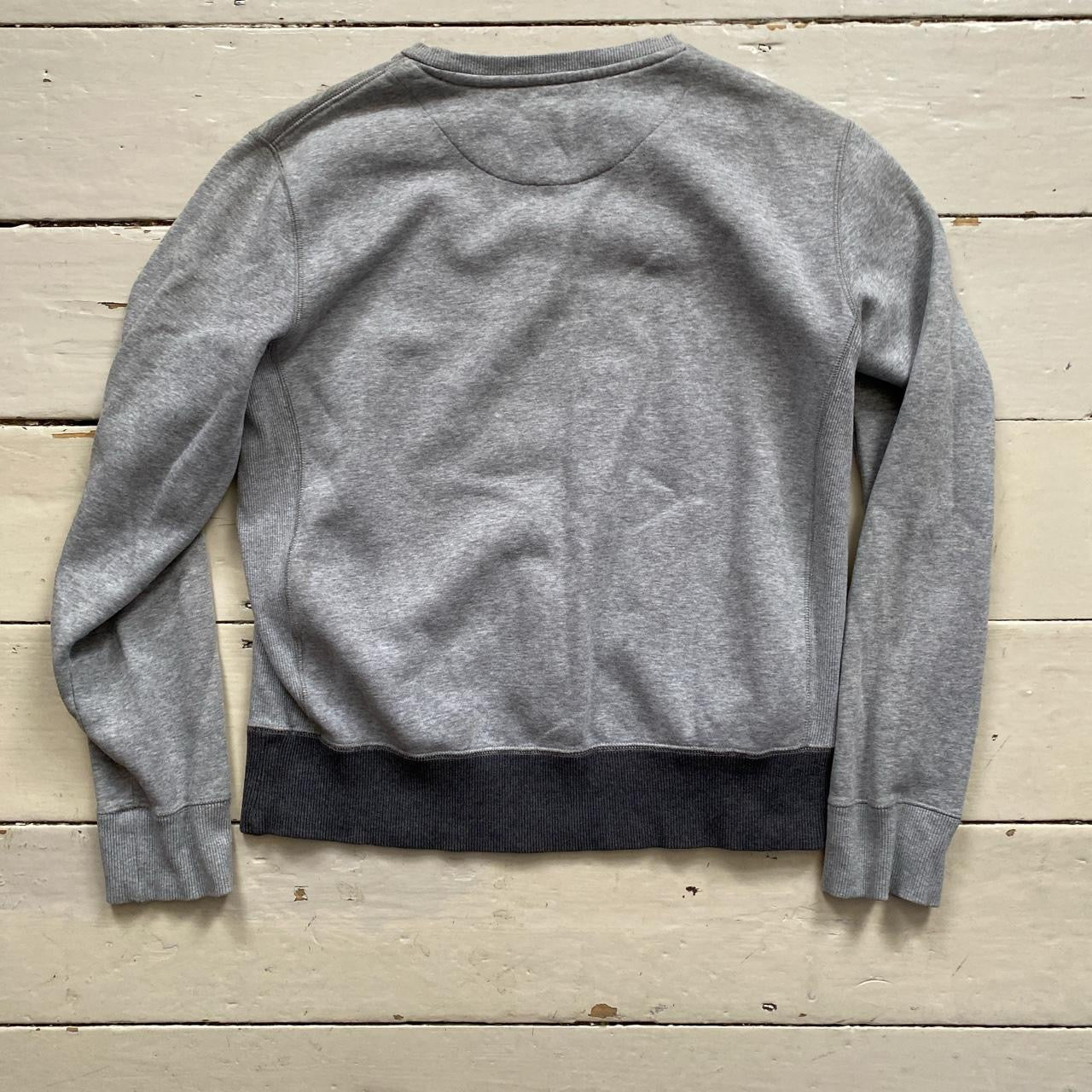 Nike Swoosh Grey Jumper (Medium)