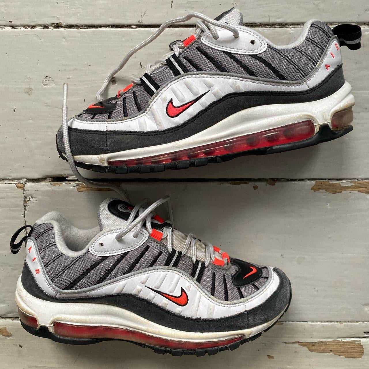 HOT Nike Shoes Team Red Air Max 98 Rojo Nike Air Max 98 Solar