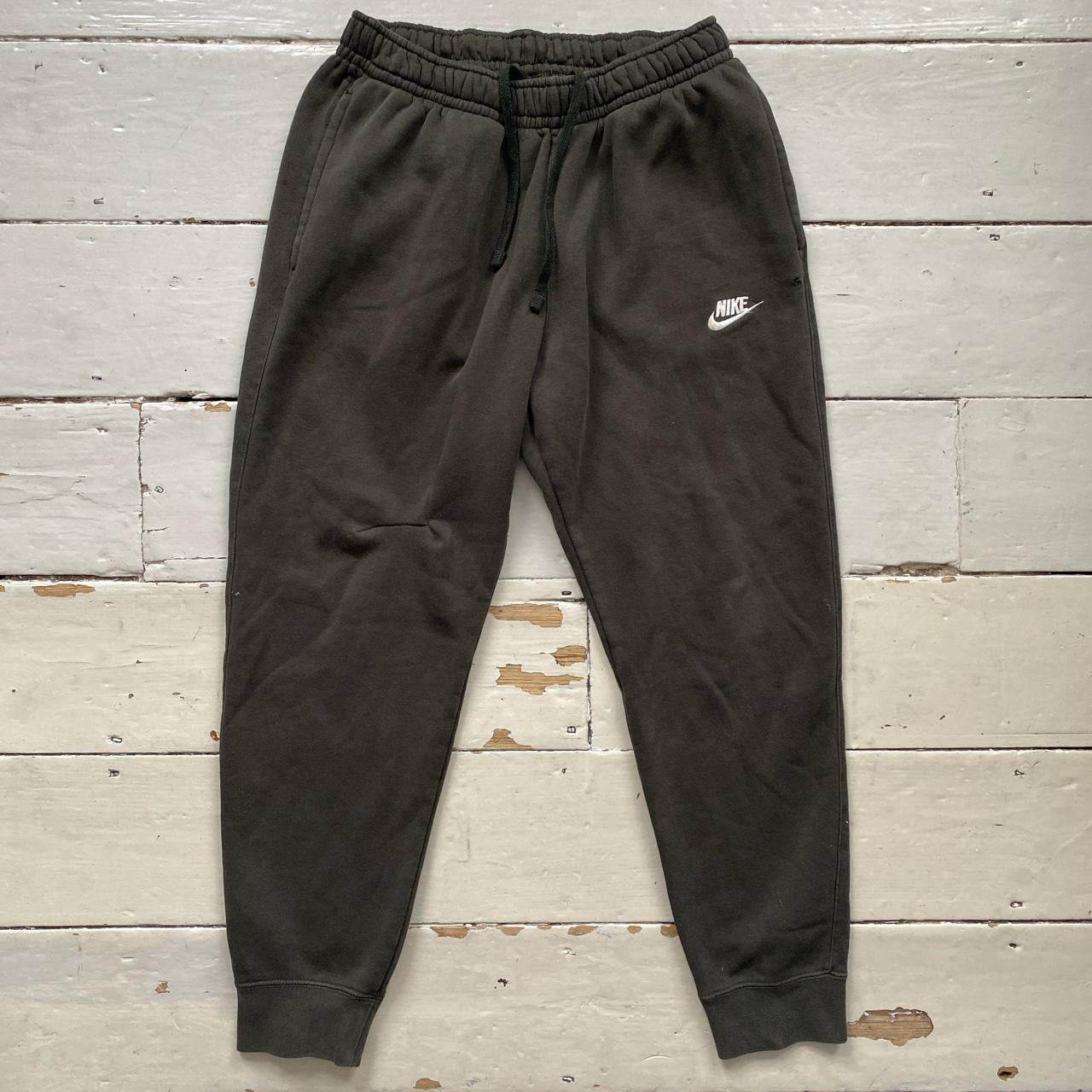 Nike Swoosh Khaki Green Tracksuit (Medium)