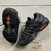 Nike Air Max 95 Black Total Orange (UK 11.5)