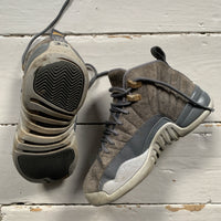 Jordan 12 Wolf Grey Suede (UK 4.5)