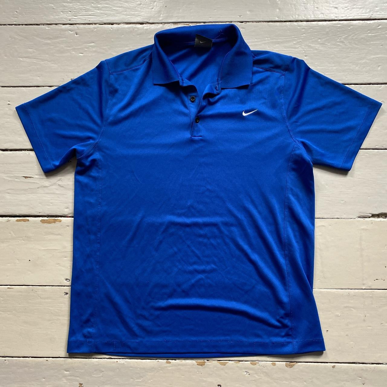 Nike Blue Golf Polo (Large)