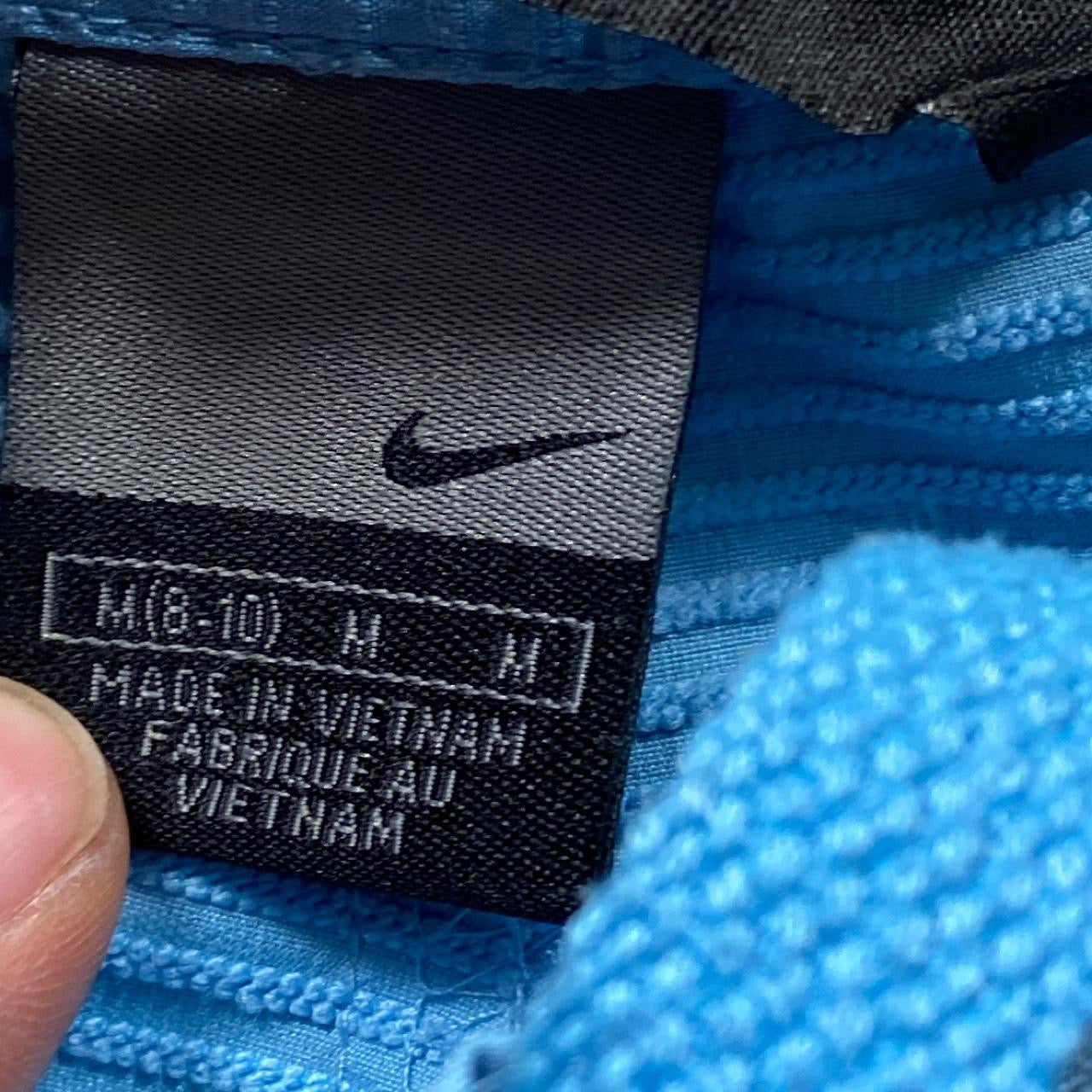 Nike Swoosh Light Blue Shorts (Size 8/10)