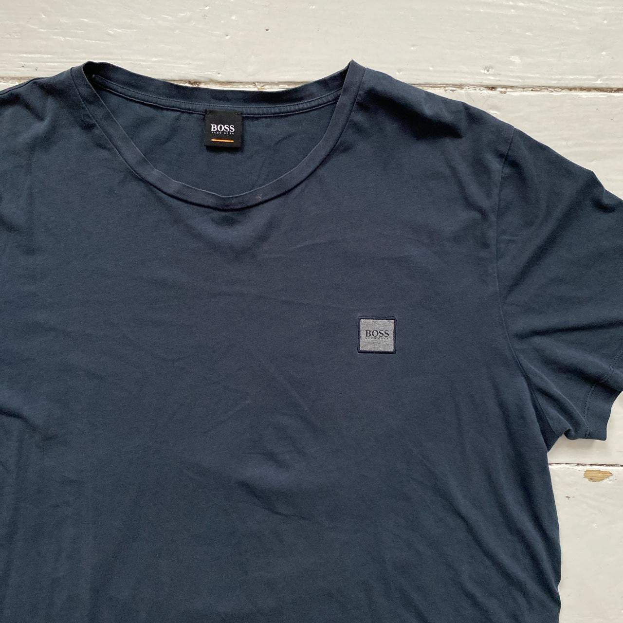 Hugo Boss Navy T Shirt (XXL)